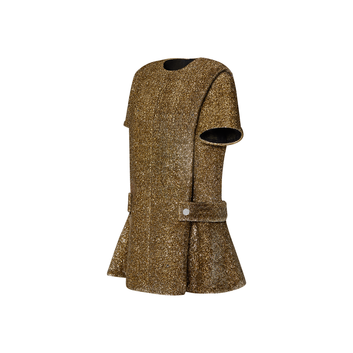 Padded Lurex Apron Dress Women ReadytoWear LOUIS VUITTON